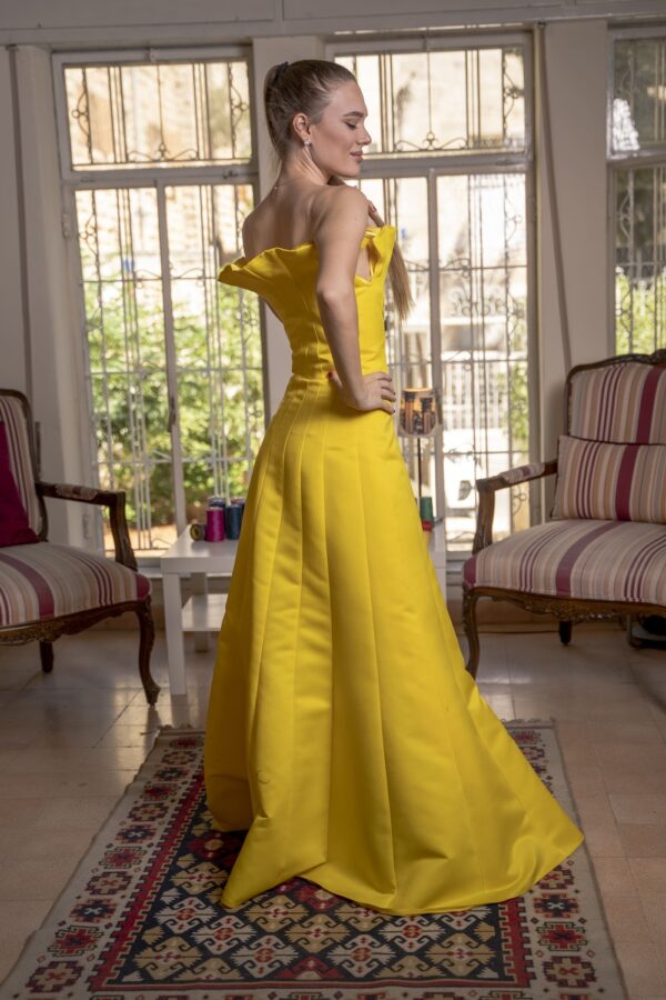 Rose Flower Evening Dress